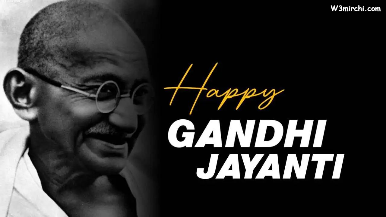 Happy Mahatma Gandhi Jayanti