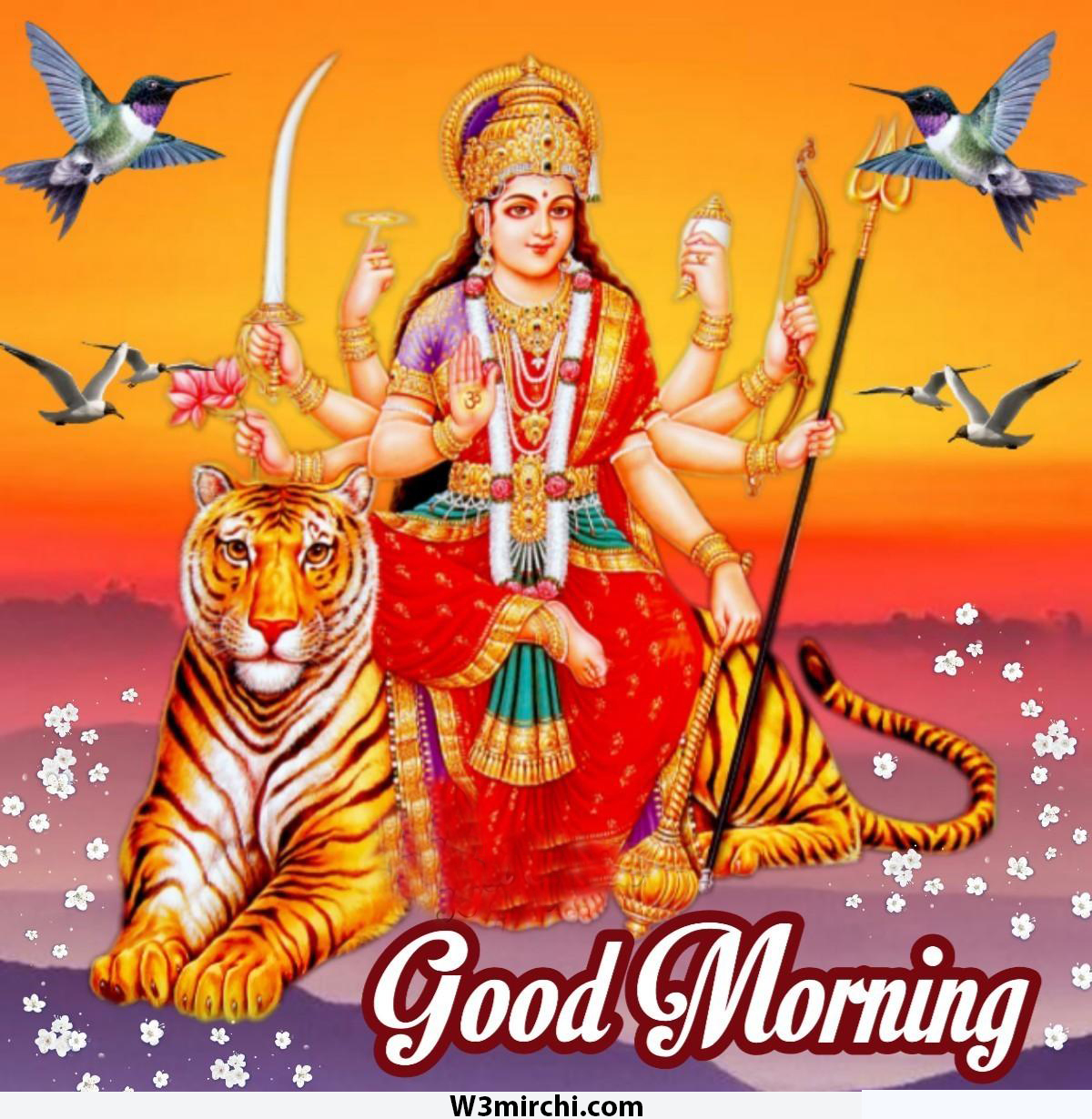 Good Morning Jai Mata Di - Mata Rani Good Morning Images