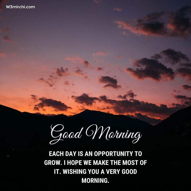 Wishing you a very good morning.