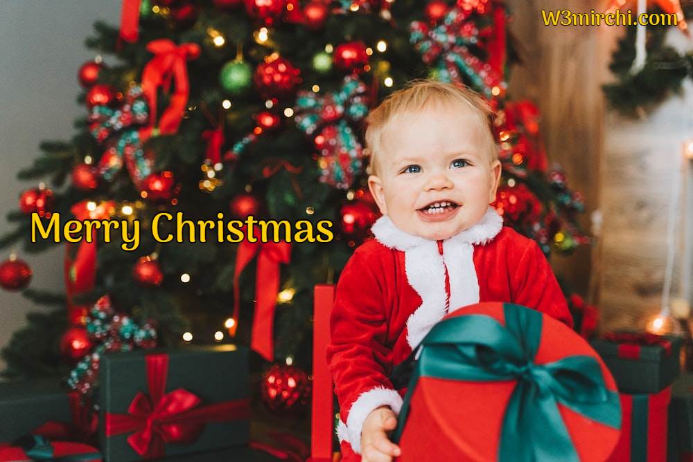 Lovely Christmas Baby Images