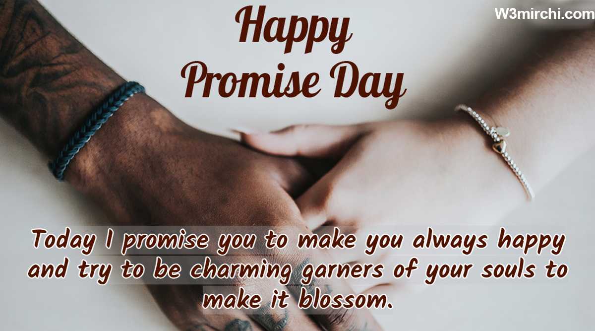 Happy Promise Day My love - Promise Day Quotes