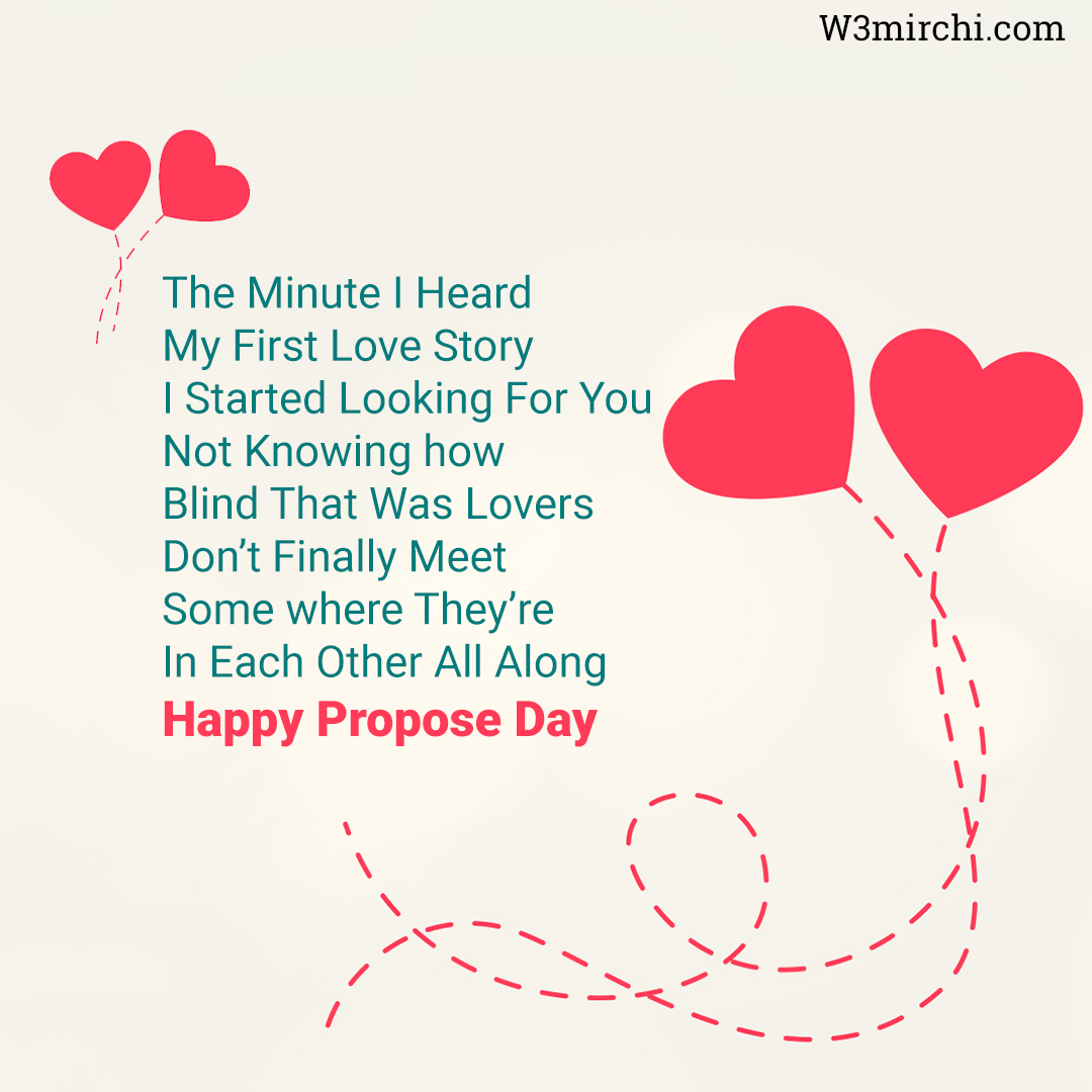 Happy Propose Day, My love 2023