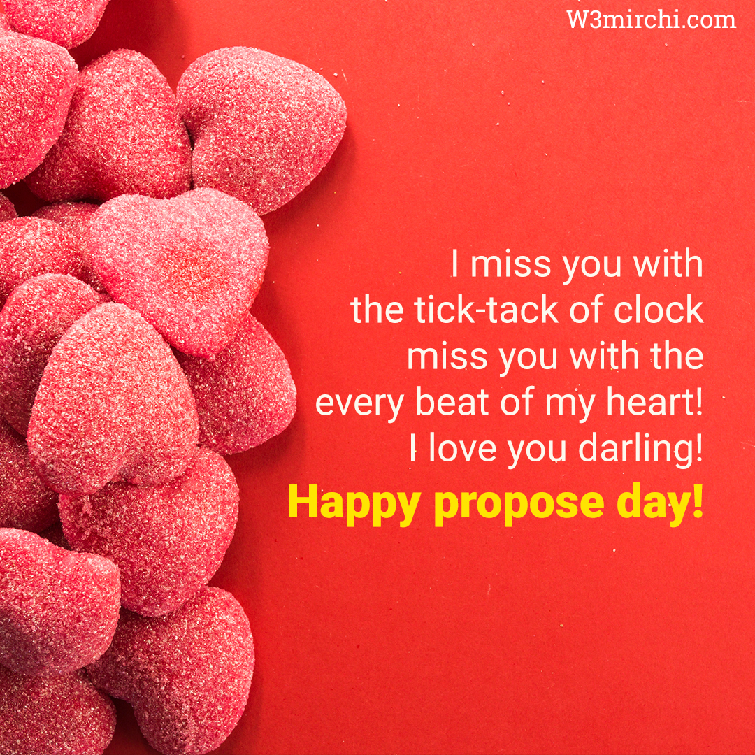 Happy Propose Day, My love 2023