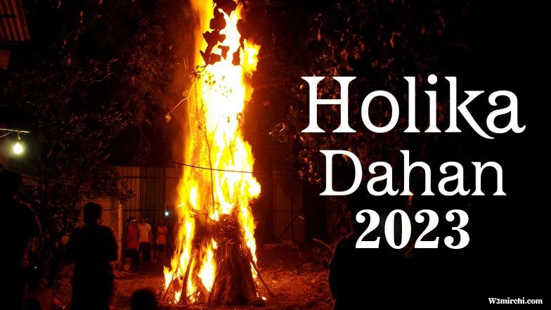 Latest Holika Dahan Images 2023