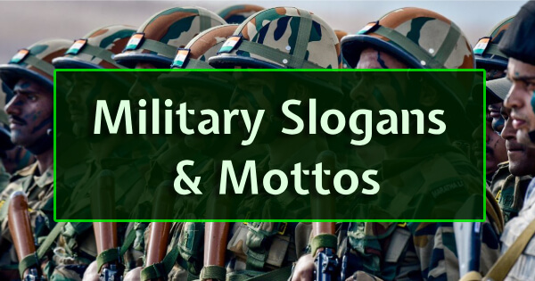 Military Slogans & Mottos