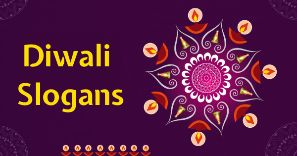 Slogan on Diwali in English