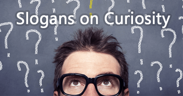 Slogans on curiosity