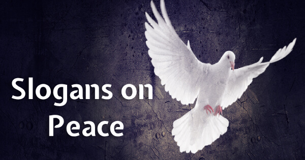 Slogans on Peace